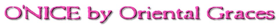 ONICE by ORIENTAL GRACES    